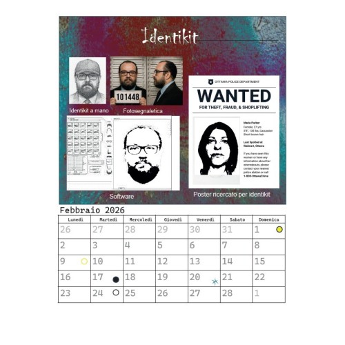 Calendarium 2026. Criminal Profiling