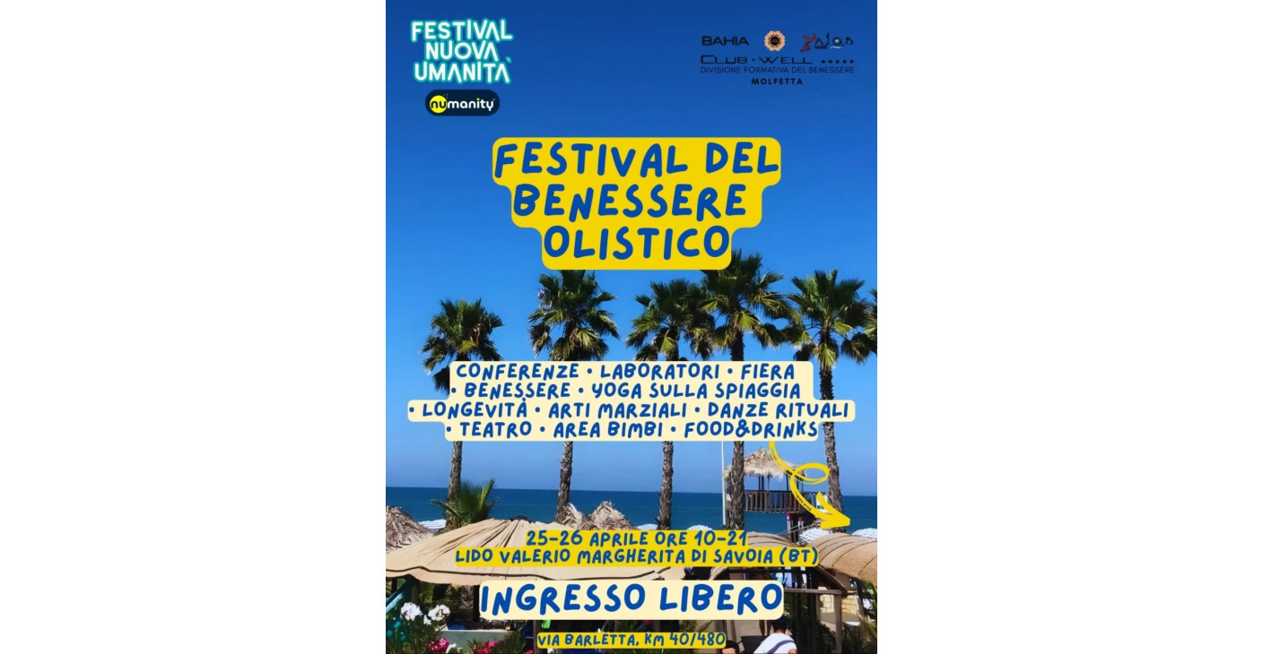 Festival del Benessere Olistico