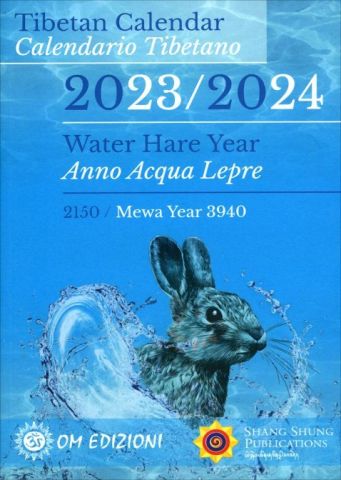 Calendario Tibetano 2023/2024 - Anno Acqua Lepre