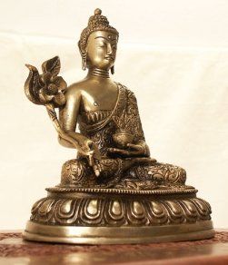 Statua Buddha della Guarigione - cm 21